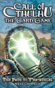 Call of Cthulhu: The Card Game – The Path to Y’ha-nthlei Asylum pack board game cover