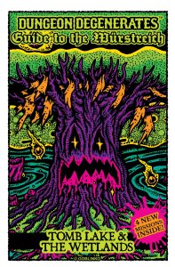 Dungeon Degenerates: Guide To The Würstreich – Tomb Lake & The Wetlands board game cover