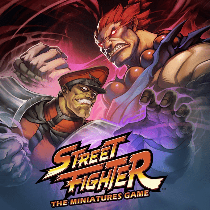 Street Fighter: The Miniatures Game – Boss Expansion board game cover