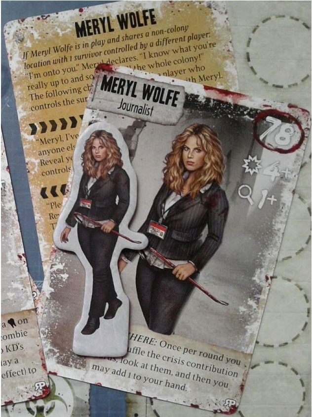Dead of Winter: Meryl Wolfe board game cover