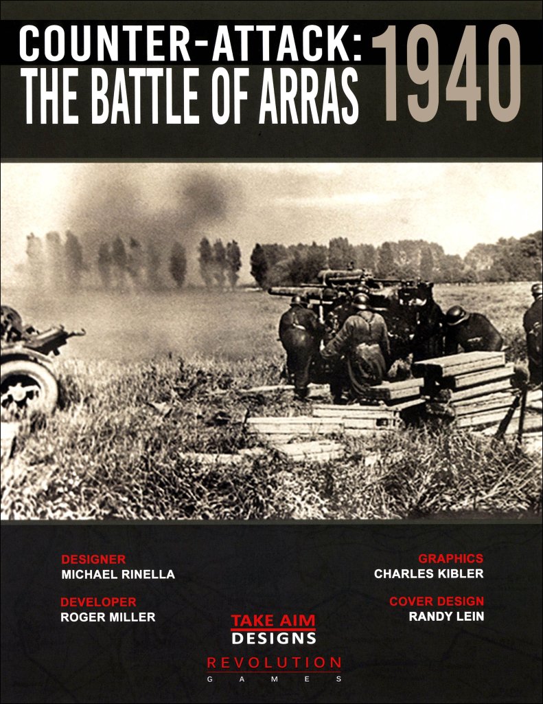 Counter-Attack: The Battle of Arras, 1940 board game cover