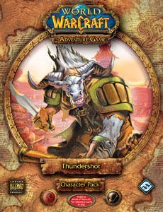 World of Warcraft: The Adventure Game – Thundershot Character Pack board game cover