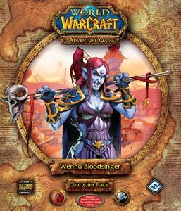World of Warcraft: The Adventure Game – Wennu Bloodsinger Character Pack board game cover