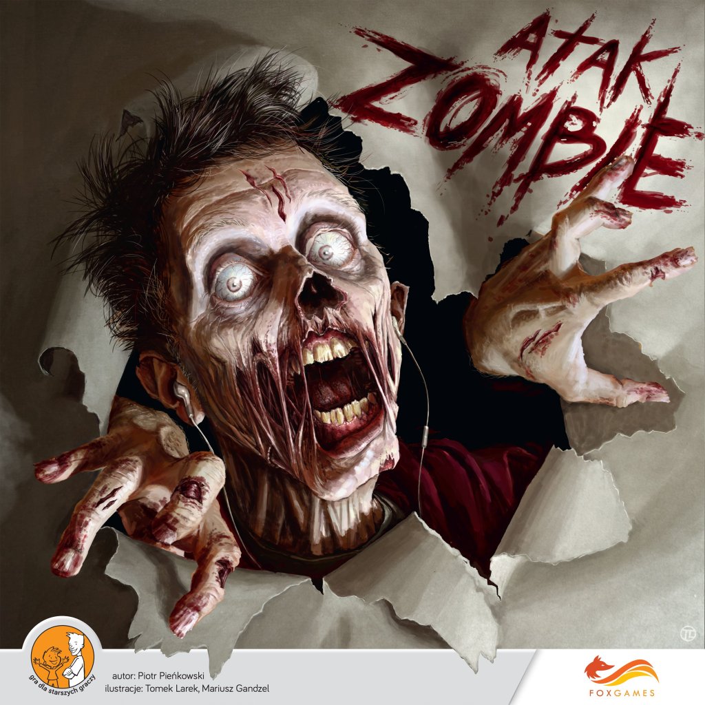 Atak Zombie board game cover