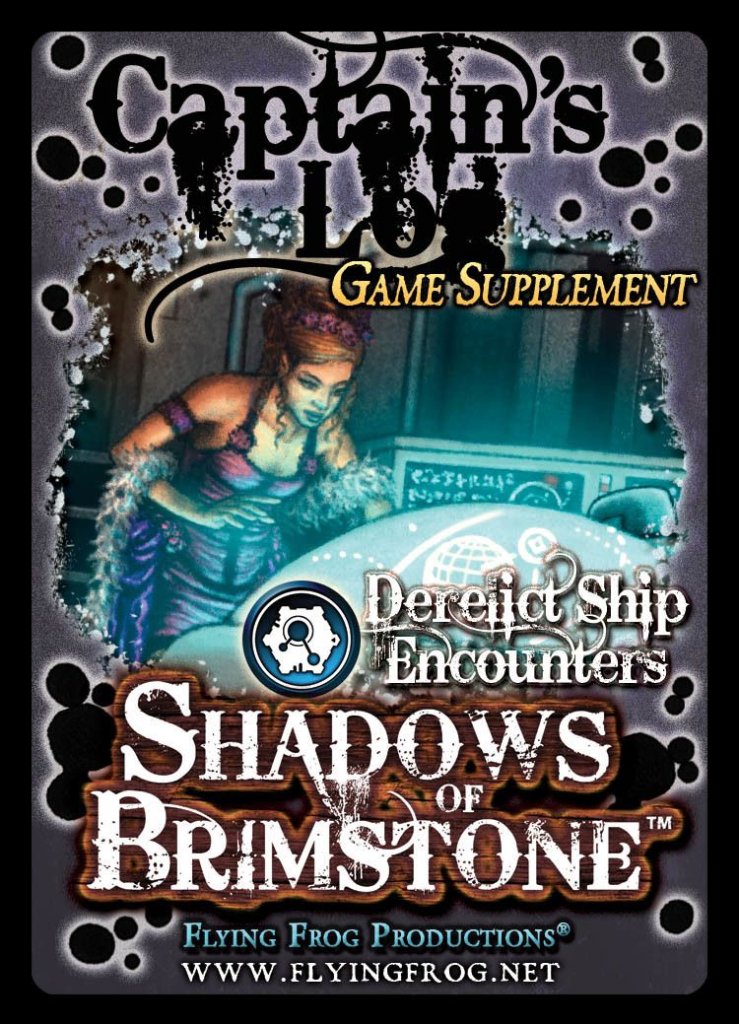 Shadows of Brimstone: Captain’s Log Game Supplement board game cover