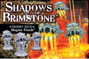 Shadows of Brimstone: Magma Fiends Enemy Pack board game cover