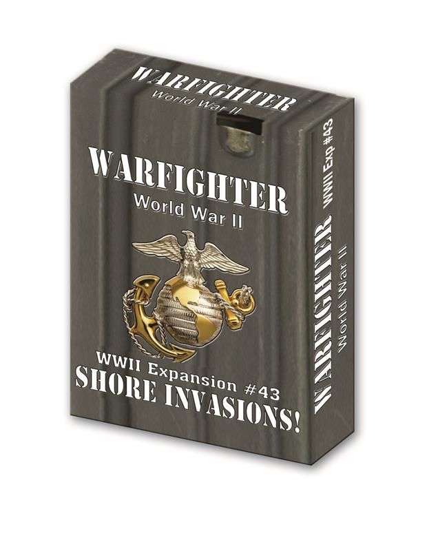Warfighter: WWII Expansion #43 – Shore Invasions board game cover