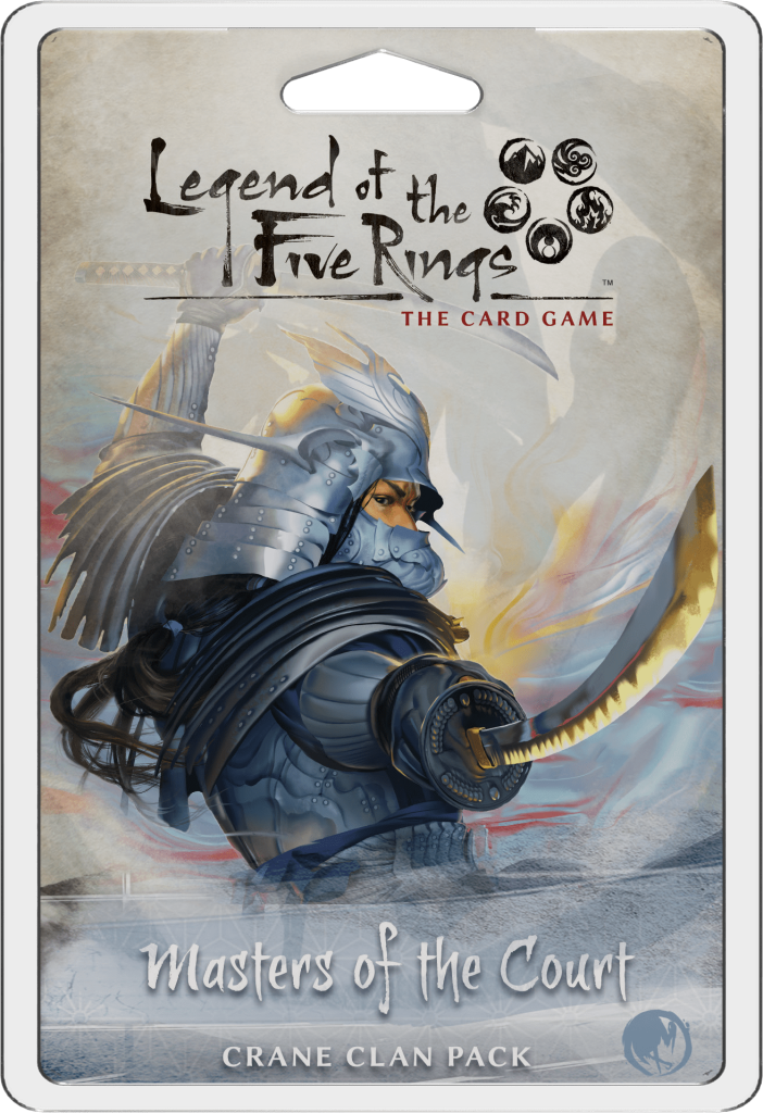 Legend of the Five Rings: The Card Game – Masters of the Court: Crane Clan Pack board game cover