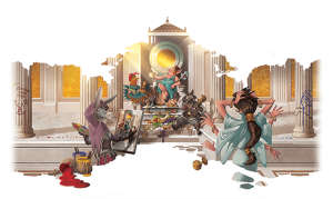 Dungeonology: Circe’s Bay board game cover