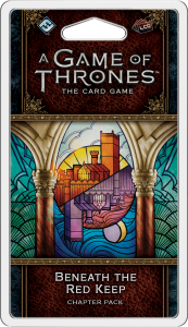 A Game of Thrones: The Card Game (Second Edition) – Beneath the Red Keep board game cover