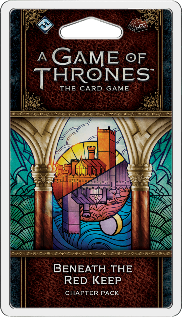 A Game of Thrones: The Card Game (Second Edition) – Beneath the Red Keep board game cover