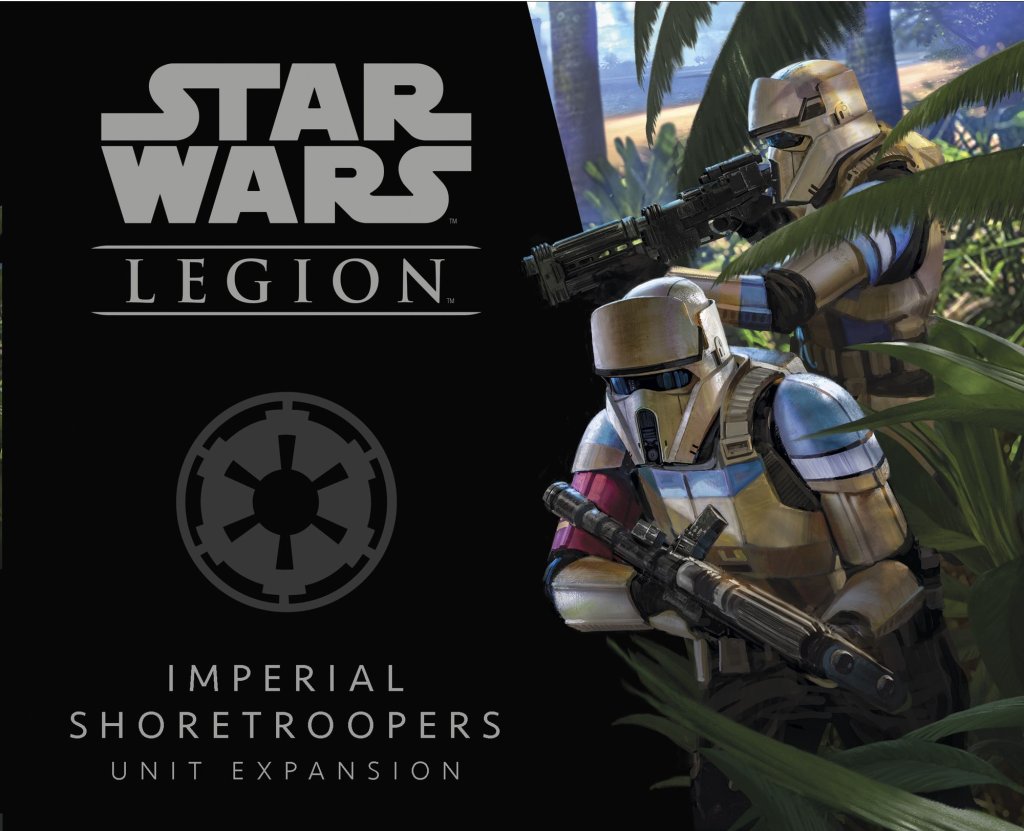 Star Wars: Legion – Imperial Shoretroopers Unit Expansion board game cover