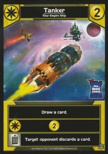 Star Realms: Tanker Promo Card board game cover