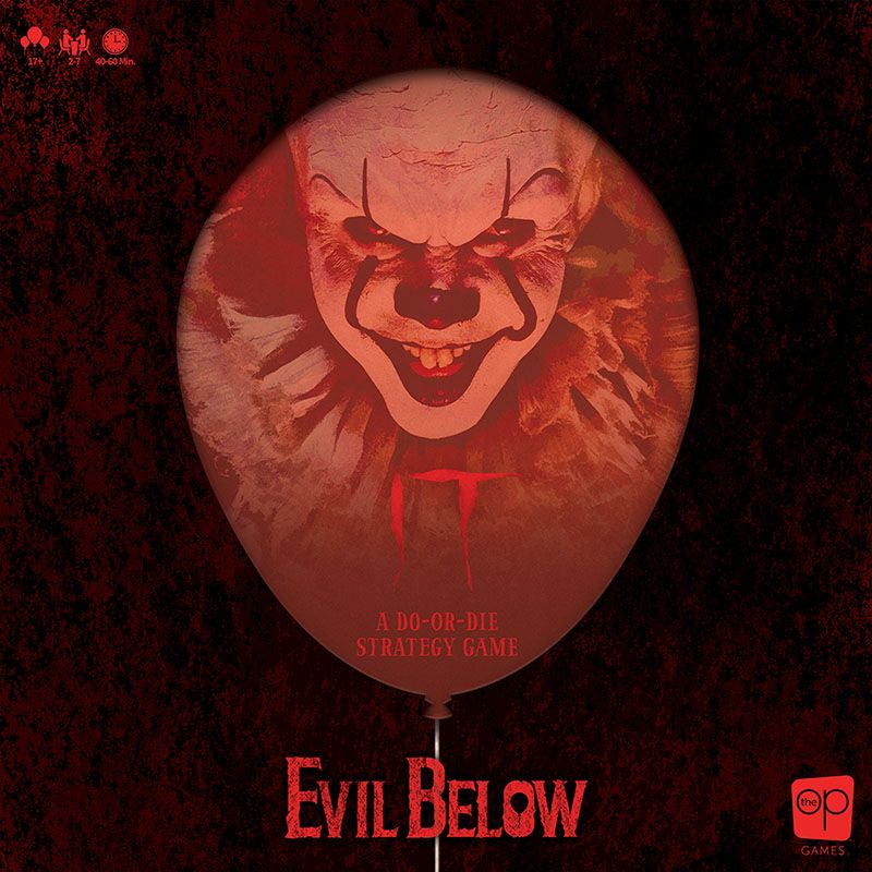 IT: Evil Below board game cover