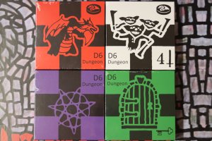 D6 Dungeon board game cover