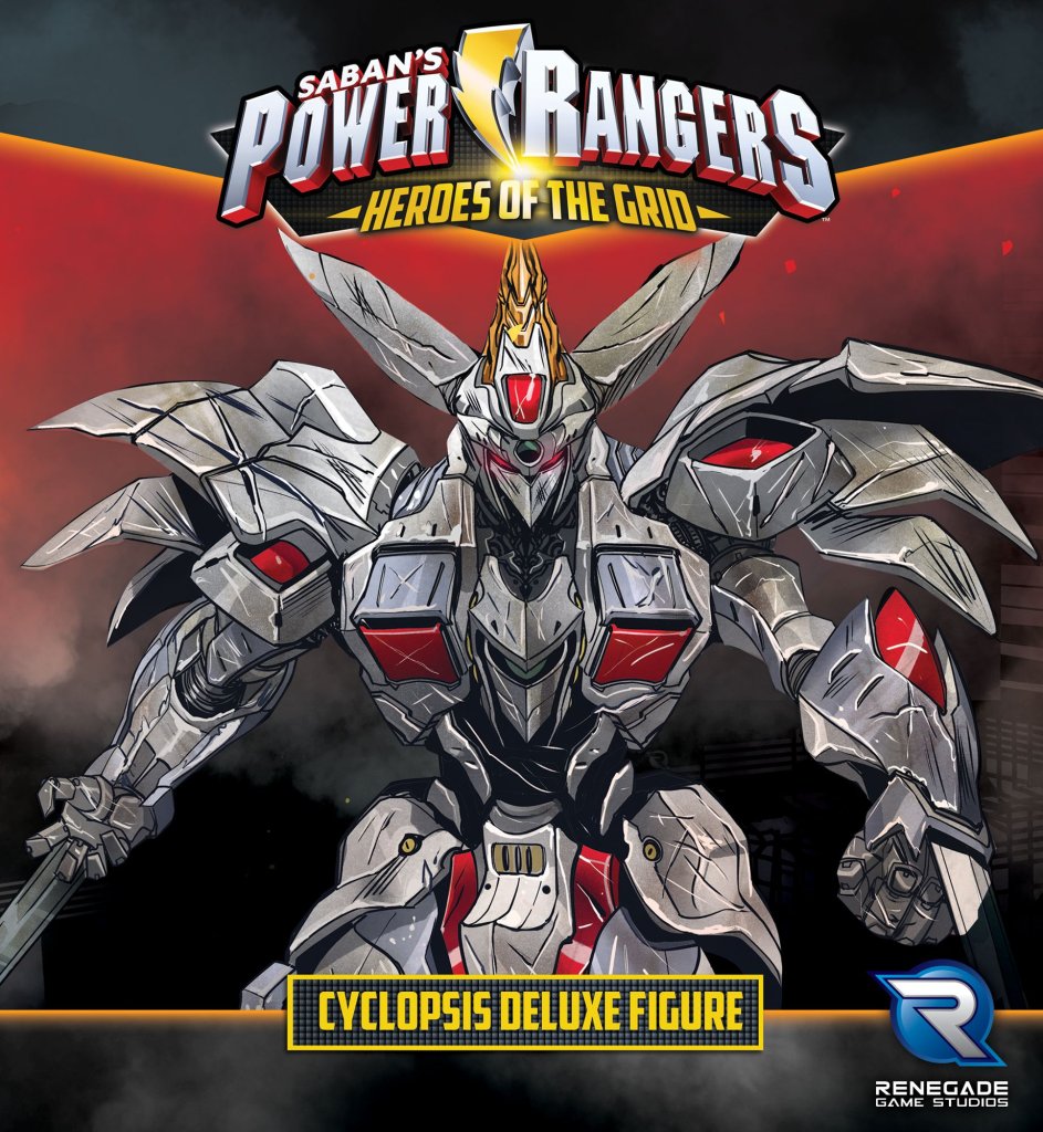 Power Rangers: Heroes of the Grid – Cyclopsis Deluxe Figure board game cover