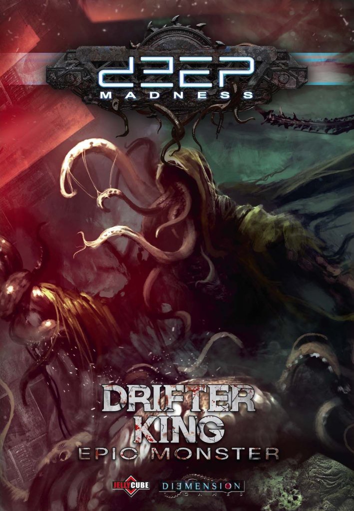 Deep Madness: Drifter King – Epic Monster board game cover
