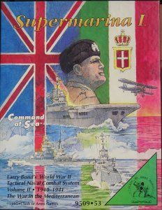 Supermarina I: Command at Sea Volume II board game cover