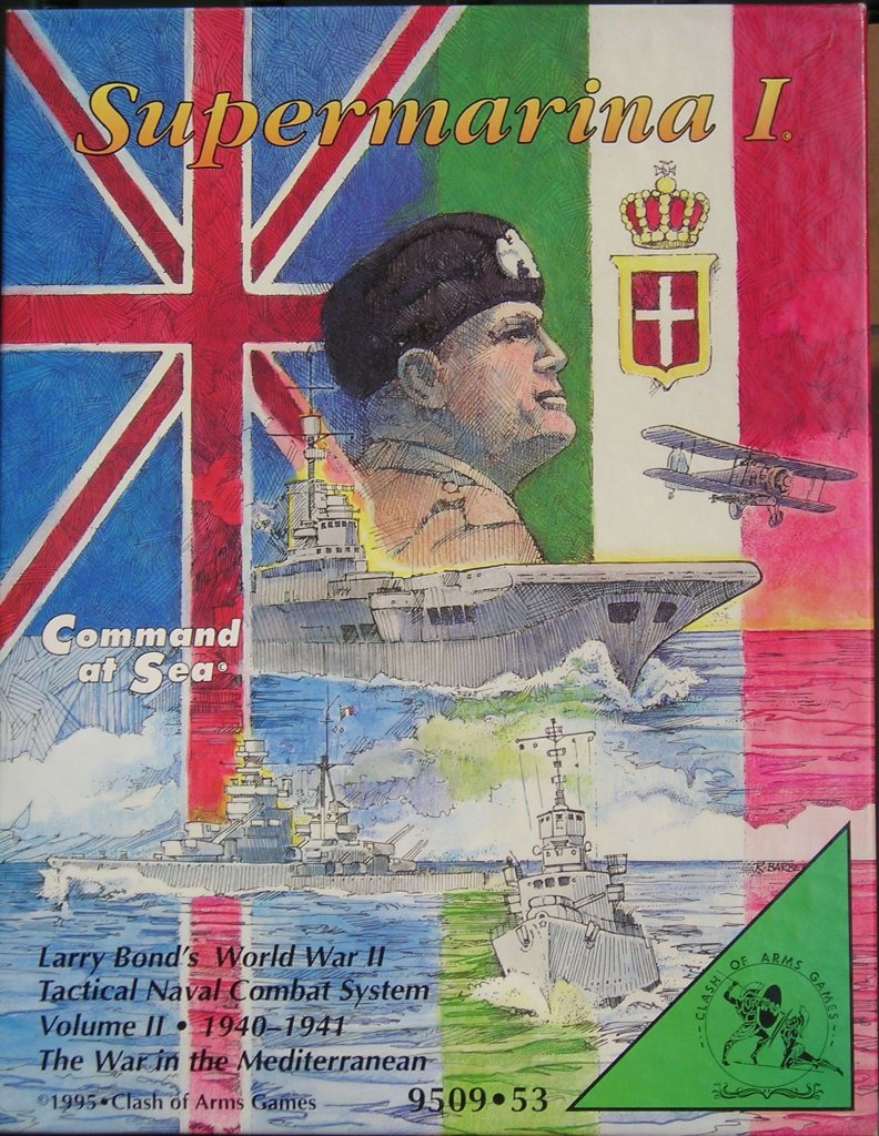 Supermarina I: Command at Sea Volume II board game cover