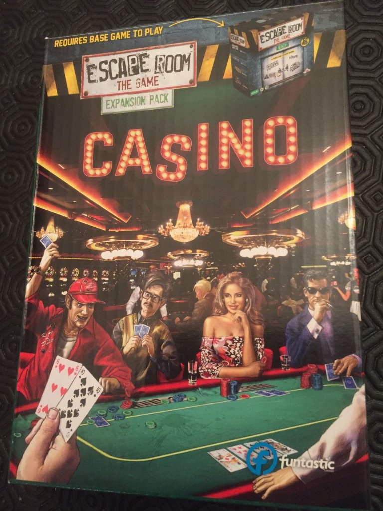 Escape Room: The Game – Casino board game cover