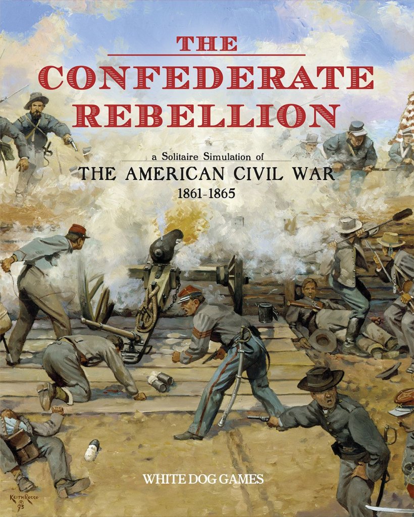 The Confederate Rebellion board game cover
