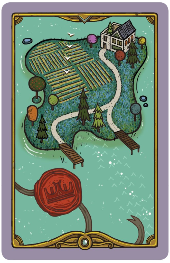 Feudum: Rudders & Ramparts – Lone Isle Promotional Card board game cover