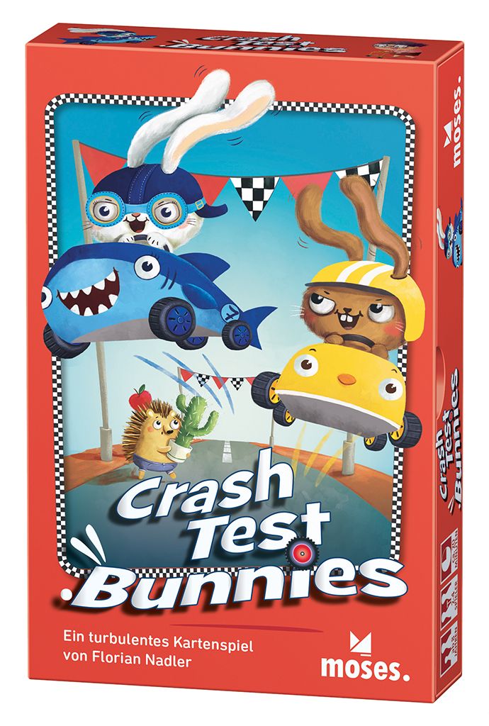 Crash Test Bunnies board game cover
