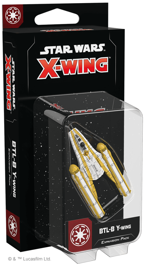 Star Wars: X-Wing (Second Edition) – BTL-B Y-Wing Expansion Pack board game cover