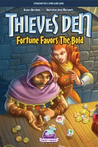 Thieves Den: Fortune Favors The Bold board game cover