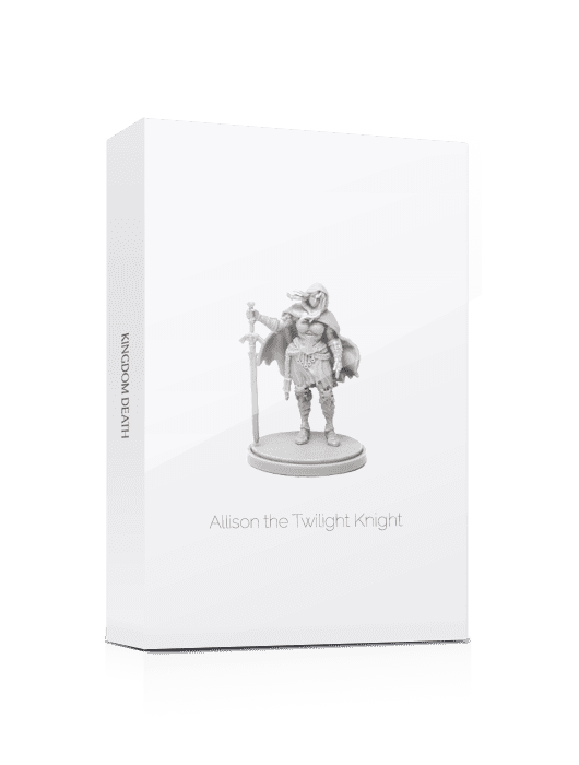 Kingdom Death: Monster – Allison The Twilight Knight (White Box) Promo Cards board game cover