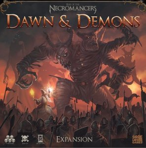 Rise of the Necromancers: Dawn & Demons board game cover