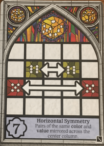 Sagrada: Horizontal Symmetry Promo Card board game cover