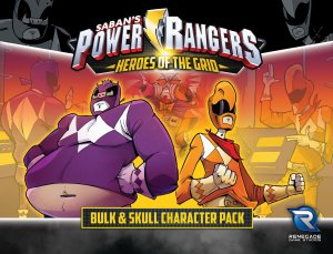 Power Rangers: Heroes of the Grid – Bulk & Skull Character Pack board game cover