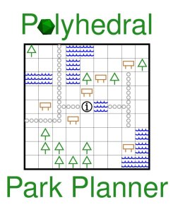 Polyhedral Park Planner board game cover