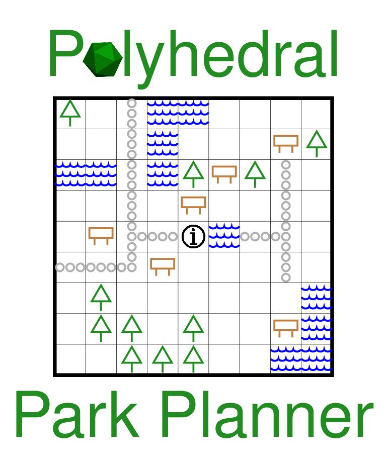 Polyhedral Park Planner board game cover