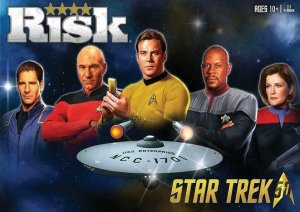 Risk: Star Trek 50th Anniversary Edition board game cover