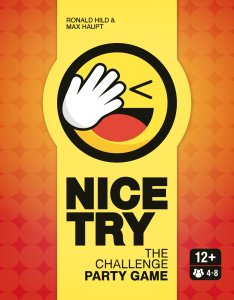 NICE TRY: The Challenge Party Game board game cover