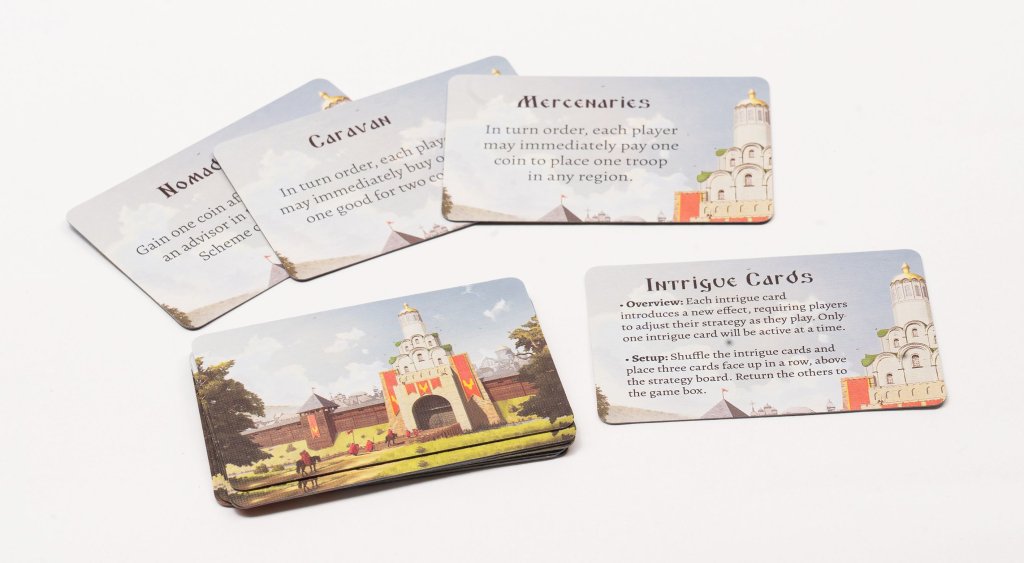 Rurik: Dawn of Kiev – Intrigue Cards 1 board game cover