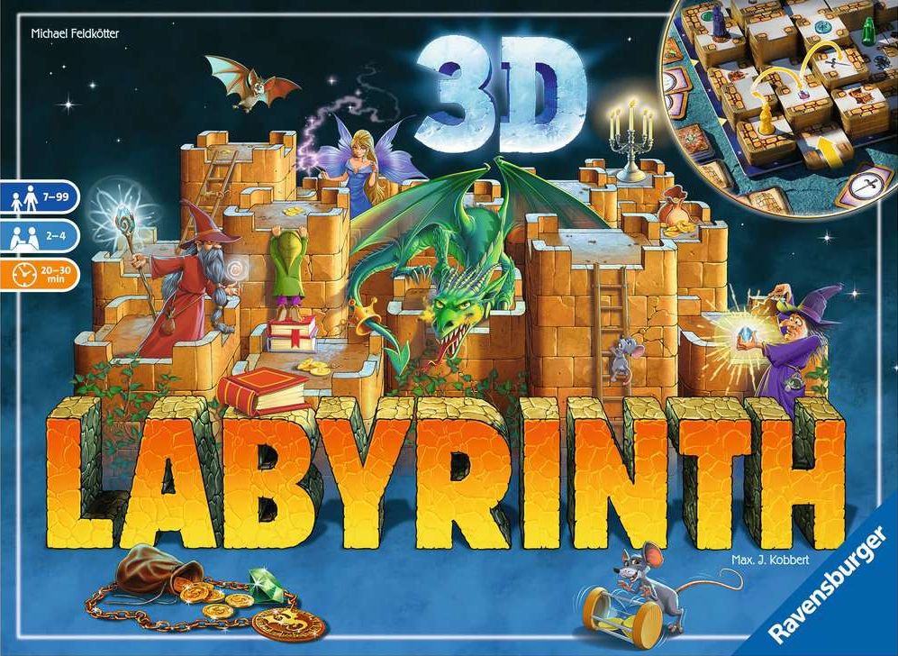 3D Labyrinth board game cover