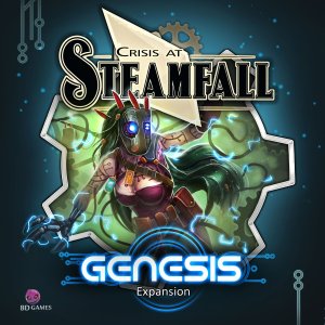 Crisis at Steamfall: Genesis board game cover