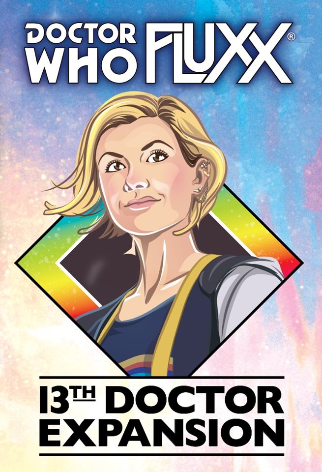 Doctor Who Fluxx: 13th Doctor Expansion board game cover