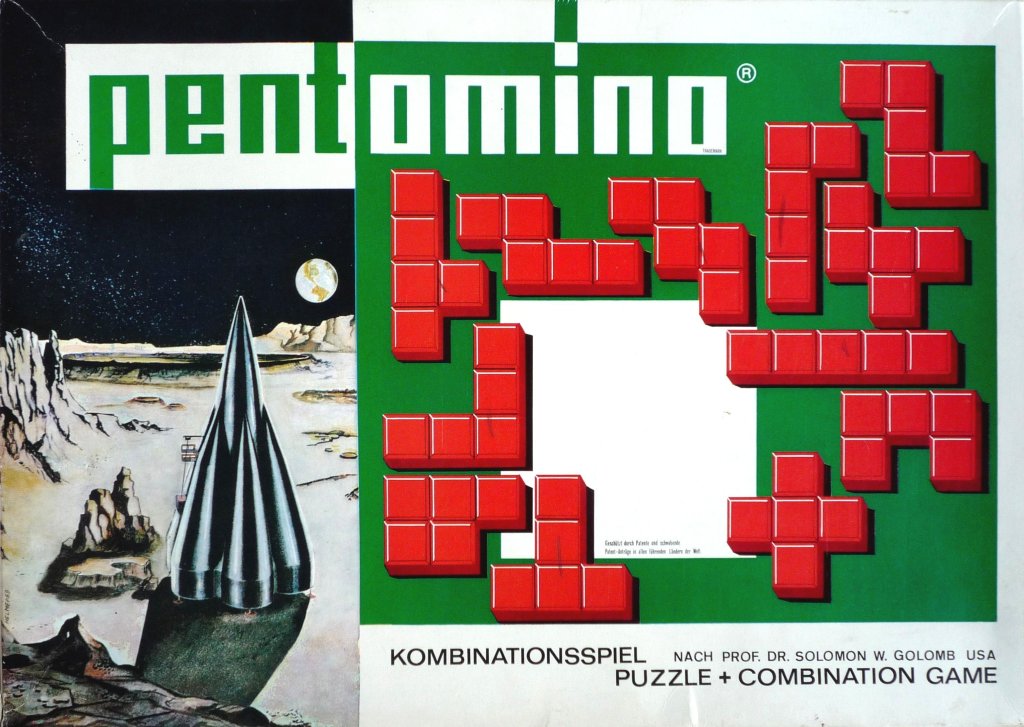 Pentomino board game cover