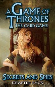 A Game of Thrones: The Card Game – Secrets and Spies board game cover