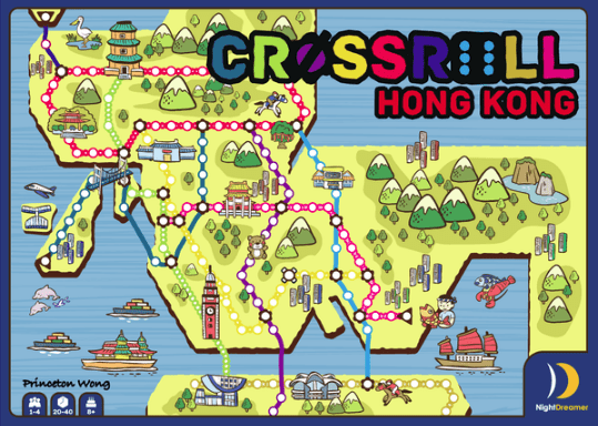 Crossroll Hong Kong board game cover