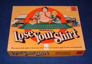 Lose Your Shirt board game cover