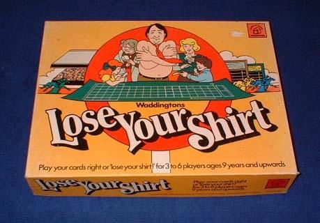 Lose Your Shirt board game cover