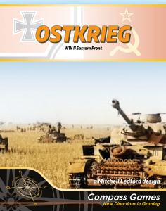 Ostkrieg: WWII Eastern Front board game cover