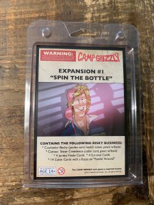 Camp Grizzly: Expansion #1 – Spin the Bottle board game cover