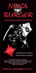 Ninja Burger: Secret Ninja Death Touch Edition board game cover
