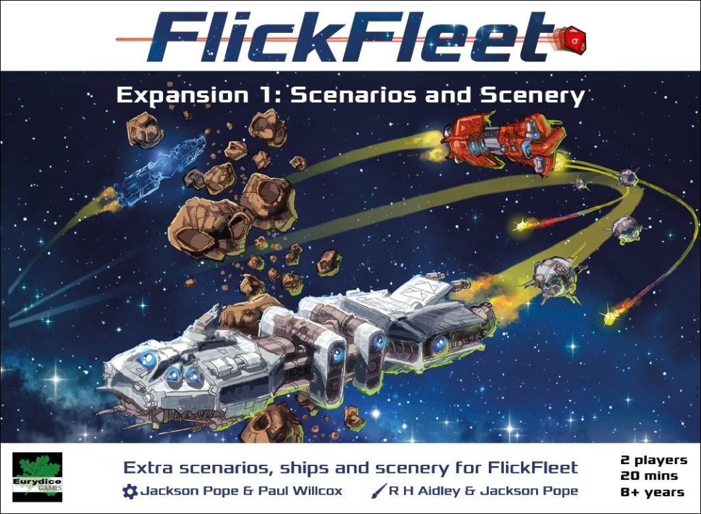 FlickFleet Expansion 1: Scenarios and Scenery board game cover